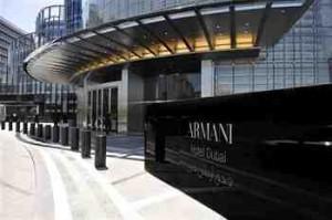 Hôtel haute-couture Armani à Dubai