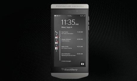 Porsche Design et BlackBerry se sont associés pour proposer une version luxe du Z10...