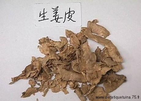 Ecorce de gingembre