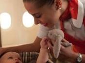 Baby Sitter bord avions compagnie Etihad
