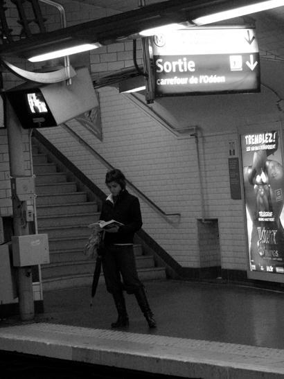  métro lecture odéon