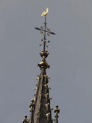 Coq et clochers : Metz (Saint Martin)