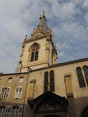 Coq et clochers : Metz (Saint Martin)