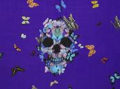 Mode Damien Hirst fête Skull Scarf