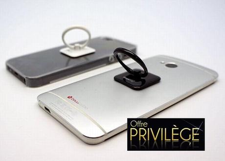 Offre privilège : -50% sur la bague accessoire pour smartphone et tablette