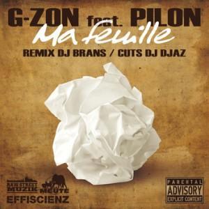 G-Zon – Ma feuille remix [Son]