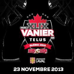Coupe Vanier 2013 Calgary (11-0) Laval (11-0)