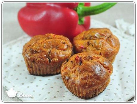 Cake au poivron et à la tomate