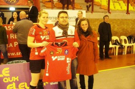 Handball féminin deuxième division, Lomme - Cergy Pontoise : les à-côtés du match
