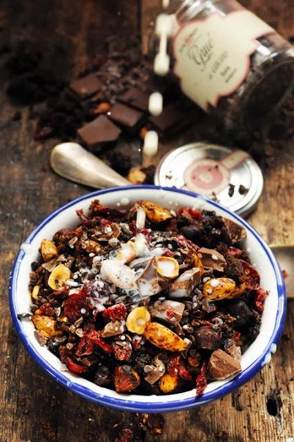 Granola sauvage au grué interdit au moins de 18ans ! Un granola pour libérer le sauvage qui est en vous !