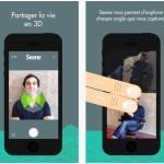 Seene : nouveau fil d’activité et ajout des commentaires seene-iphone
