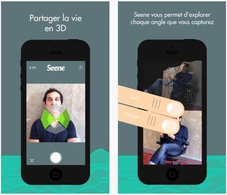 Seene : nouveau fil dactivité et ajout des commentaires seene iphone