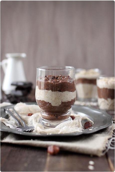 Porridge bi goût : noisettes / chocolat