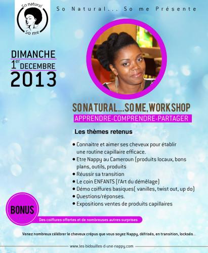 SO NATURAL...SO ME WORKSHOP'