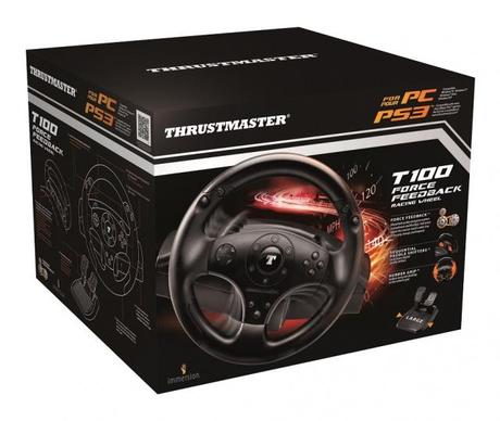 Thrustmaster anonce son nouveau volant Force Feedback pour PS3/PC : le T100 FFB‏