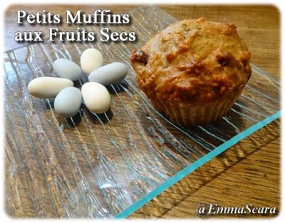 [Miam] Des muffins au son, à la farine complète et aux fruits secs