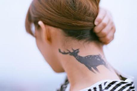 deer tattoo 2