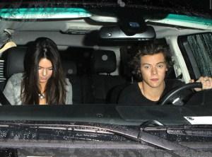 Kendall Jenner and Harry Styles have a Rainy Night Rendezvous