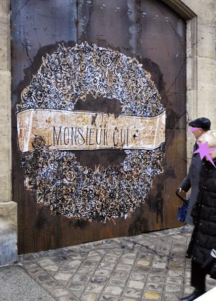 MONSIEUR QUI  |  streetart