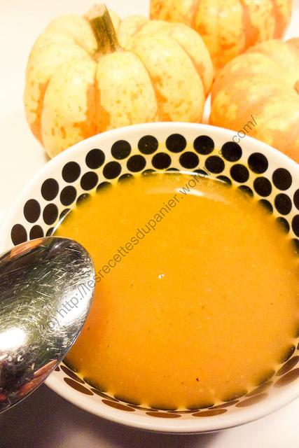 Soupe à la courge et au curry / Curried Squash Soup