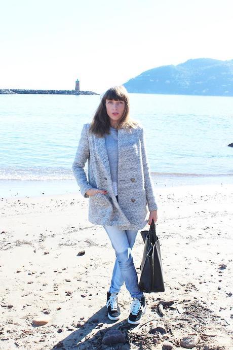 Beach, Sezane, Sezane Paris, Blogmode, Fashionblog, Frenchblog, Blog Mode, Fashion Blog, French Blog, Nike, Blazer, Zara, Nike Blazer, 