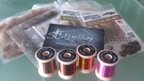 Selection SCFlyShop Fly tying
