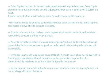 La jupe bleue de l'été: le tuto!