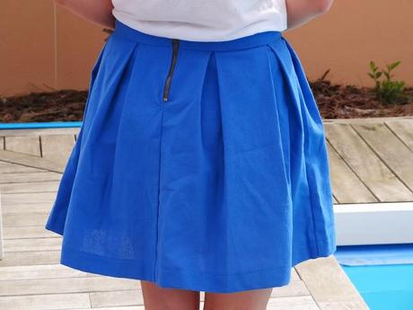 La jupe bleue de l'été: le tuto!