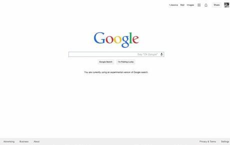 okaygoogtest2 1 Ok Google arrive sur Chrome...mais en anglais seulement!