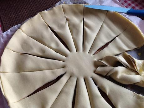 Tarte à la pâte à tartiner