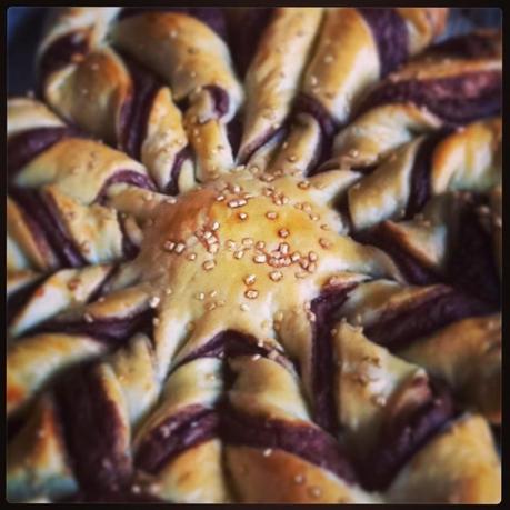 Tarte à la pâte à tartiner