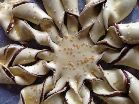 Tarte à la pâte à tartiner