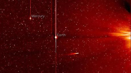 Comet ISON Approaching the Sun [still]
