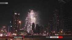 Dubaï feux artifice Burj Khalifa