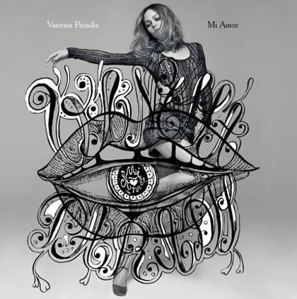 Vanessa Paradis pochette single Mi Amor - DR