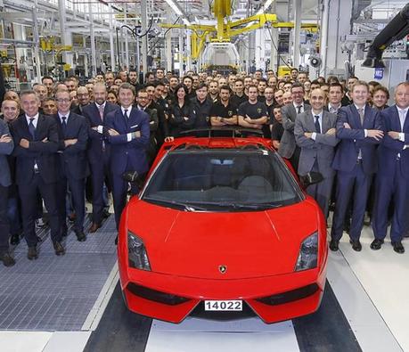 La Lamborgini Gallardo, c’est fini