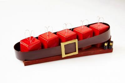 Gourmandise : La bûche cadeau du Shangri-la Hotel, Noël 2013