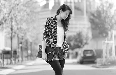 american vintage blazer Gridlines