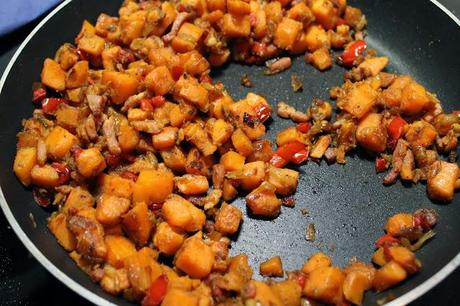 « Cuisine rapide » : Poêlée de patates douces