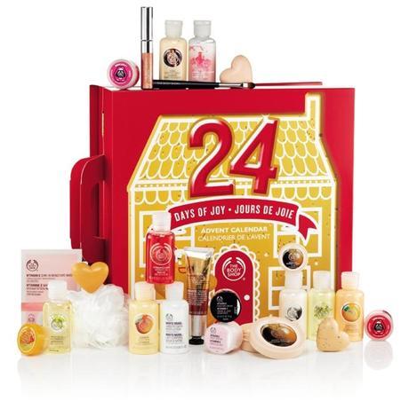 calendrier avent the body shop