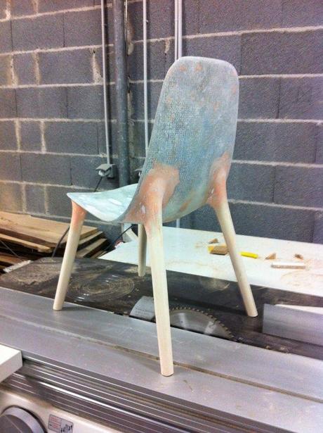 Chaise graphique Baby Pop par Paul Venaille