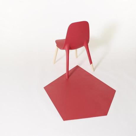 Chaise graphique Baby Pop par Paul Venaille