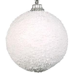 Boule de Noel imitation neige X4