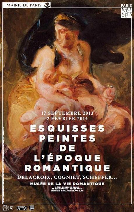 Affiche-Esquisses-peintes-de-l-epoque-romantique