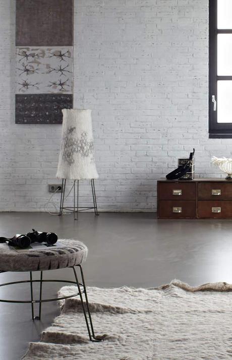 Un espace habillé bien chaudement