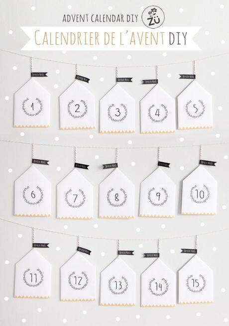 Avent, DIY, idées de décoration à faire soit-même…