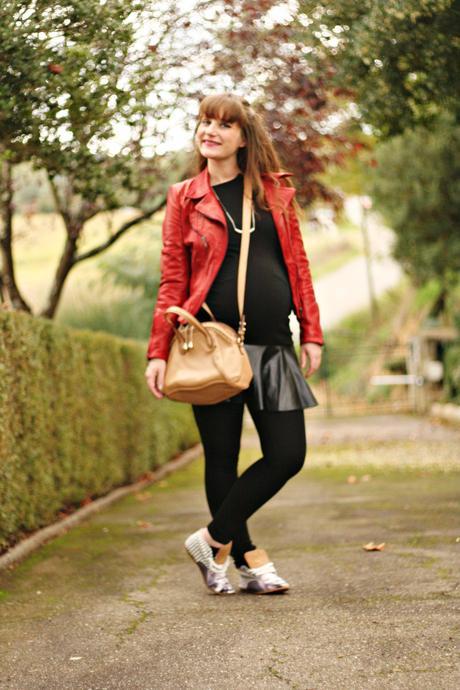 Perfect look : baskets forever look-perfecto-rouge-baskets-eleven-paris