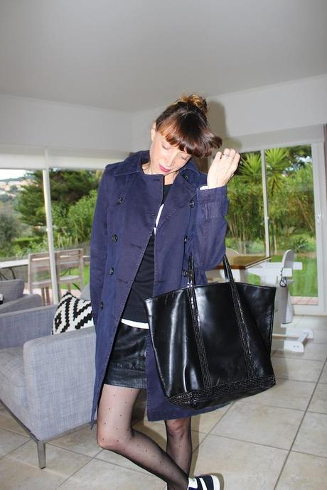 Le retour du trench, Blog Mode, Blogmode, French Blog, Frenchblog, Fashionblog, Fashion Blog, Mango, Comptoir des Cotonniers, Nike Blazer, Blazer, Nike, Dim