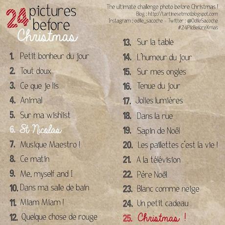 24 Pictures Before Christmas : Challenge accepted !