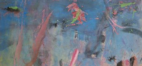 Saul Leiter Birds and Ashes 1948, gouache, casein and watercolor